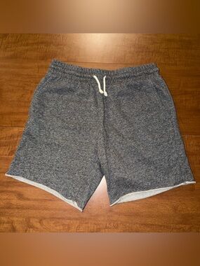 H&M Men's Dark Heather Gray Athletic Drawstring Shorts